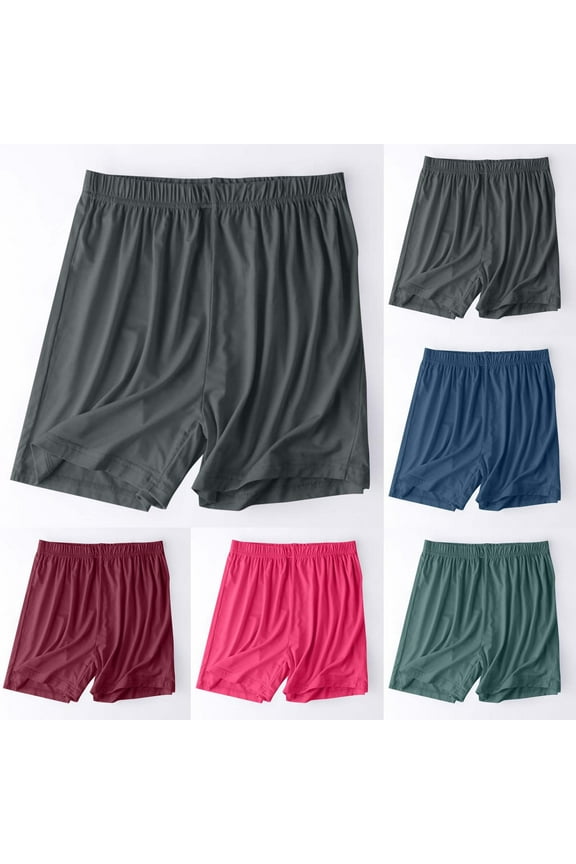 Modal Soft Womens Pajama Shorts Plus Size High Waisted Sleep Shorts Loose Fit Lounge Shorts Beach Vacation Comfy Shorts Hot Pink XXXL