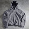 thumbnail image 1 of CFLVAEK Oversized Hoodies for Men Loose Fitted Long Sleeve Hooded Sweatshirts Big and Tall Fashion Fall Pullover Tops Gray XXL, 1 of 8