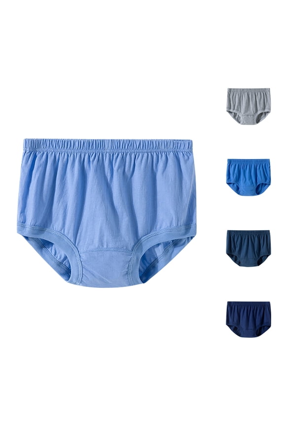 Underwear Briefs for Elder Women Plus Size High Waist Brief Breathable Cotton Panties Comfort Full Coverage Panty(Gray XXXL)