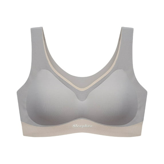 CFLVAEK Women High Impact Support Sports Bras, Wireless Bounce Control Beauty Back Bra Stretch Full Cover Large Bust Bralettes for Women