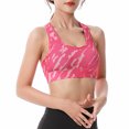 thumbnail image 1 of CFLVAEK Women's Adjustable Back Strappy Sport Bras High Impact Lightweight Yoga Bra Moisture Wicking Wirefree Gym Bralettes Comfy Full Coverage Exercise Bralette with Support, 1 of 9