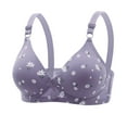 thumbnail image 1 of CFLVAEK Women's Bras Plus Size Support T-shirt Bras Seamless Comfortable Bralettes Shapewear Everyday Full Figure Bras, 1 of 2