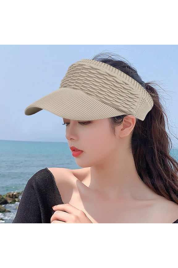 Empty Top Baseball Cap, Women's Sun Hat Spring and Summer Outdoor Sports Duck Cap Student Sun Hat Sunshade Sunscreen Hat