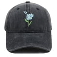 thumbnail image 1 of CFMIURAN Hat for Women, Hand Embroidered Flower Design Baseball Cap, 1 of 4
