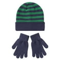 thumbnail image 1 of CFMIURAN Kids Hats Winter, Warm 2-Piece Accessory for Boys Girls, Soft Thermal Beanie Cap with Matching Mittens for Riding Cold Weather Outdoor Daily Wear, 1 of 2