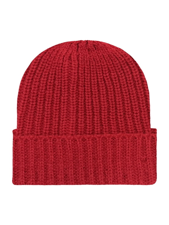 Knit Winter Beanies,, Unisex Beanie Winter Knitted Cuffed Soft Warm Hat for Men/Women Ski Watch Cap