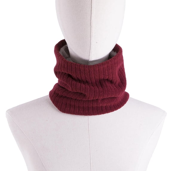 CFMIURAN Neckerchief Women Winter Fleece Neck Gaiter Neck Warmer Windproof Thick Face Scarf for Skiing Hiking Cycling Outdoor Sports