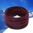 thumbnail image 1 of CFMIURAN Neckerchief Women Winter Fleece Neck Gaiter Neck Warmer Windproof Thick Face Scarf for Skiing Hiking Cycling Outdoor Sports, 1 of 4