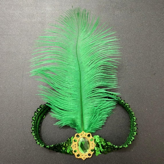 CFMIURAN Sequins Headpiece, Headband 1920S Party Headwear for Women,Headwear Accessory Women Headdress
