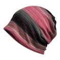 thumbnail image 1 of CFMIURAN Skull Cap, Unisex Stripe Print Beanie - Winter Hat with Scarf, Windproof Outdoor Cap for Casual Daily Wear, Warm Knit Headwear for Cold Weather, 1 of 1