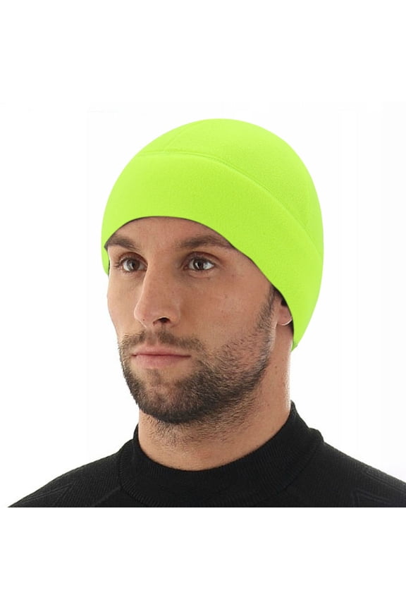 Skull Cap, Unisex Winter Warm Knitted Beanie - Solid Color Casual Slouchy Hat for Men Women, Thick All-Match Cap for Cold Weather Daily Wear