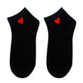 thumbnail image 1 of CFMIURAN Socks for Women, Heart Ankle High Low Cut Cotton Socks, 1 of 1