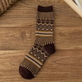 thumbnail image 1 of CFMIURAN Socks for Women Multicolor Retro Ethnic Style Casual Pattern Socks Gifts for Women Multicolor, 1 of 3