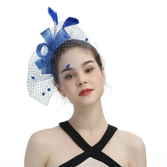 CFMIURAN Tea Party Accessories, Hats for Women Fascinators Womens Bow Top Hat for Tea Party Cocktail Ball Wedding Church
