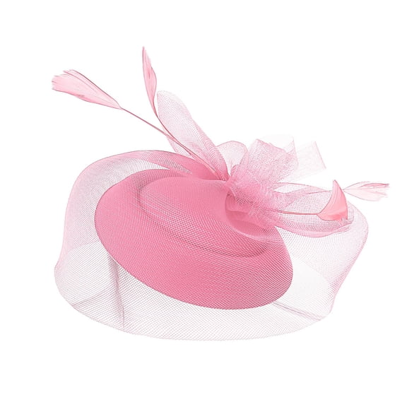 CFMIURAN Tea Party Hats, Fascinators for Women Tea Party Headband Hat Mesh Hair Clip for Wedding Cocktail and Church