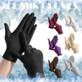thumbnail image 1 of CFMIURAN Unisex Ice Silk Summer Sun Protection Gloves Full Finger Anti-UV Cool Breathable Outdoor Fishing Cycling Driving Gloves, 1 of 6