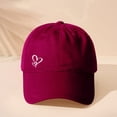 thumbnail image 1 of CFMIURAN Visor Hats, Women's Cute Baseball Cap - Unisex Adjustable Dad Hat for Workout Running, Trendy Soft Cotton Low Profile Cap for Daily Outdoor Sports, 1 of 5