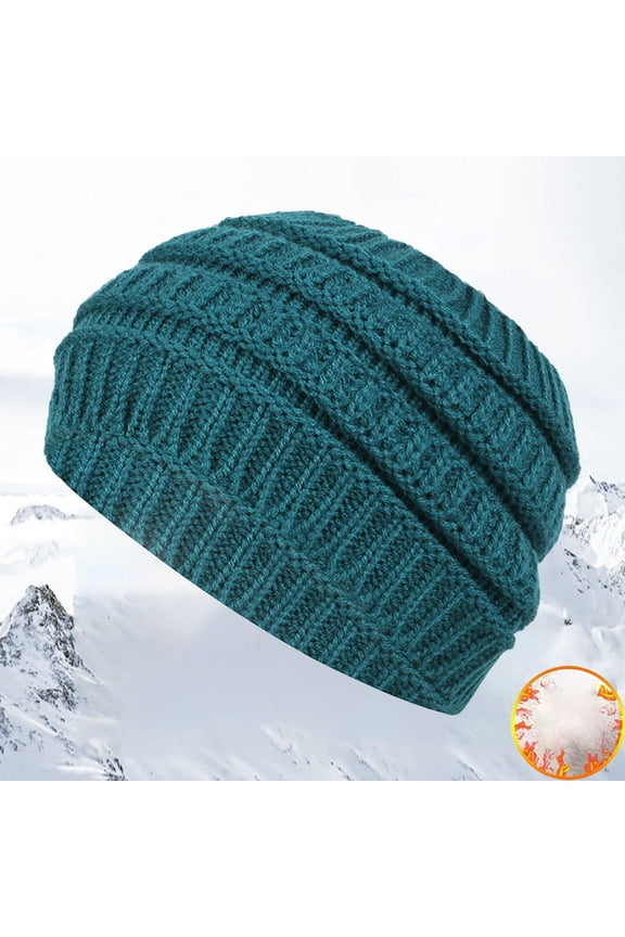 Winter Headbands for Women, Knitted Headband with Wide Edge Empty Top Washing Headband Women's Autumn and Winter Warmth