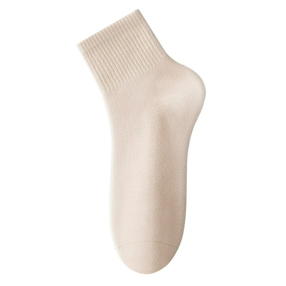 CFMIURAN Women's Socks, Thin Cotton Socks Breathable Athletic Casual Crew Socks Toe Above Ankle Crew Socks Comfort Running Socks For