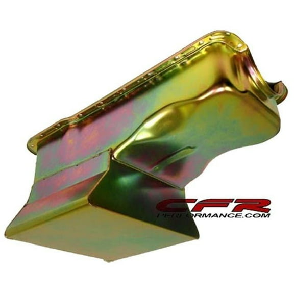 CFR 1965-87 Ford Small Block 260-289-302 Drag Racing Oil Pan - Zinc