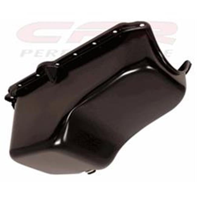 CFR  1986-95 Chevy & GM 262 4.3L V6 Pickup Oil Pan - Black