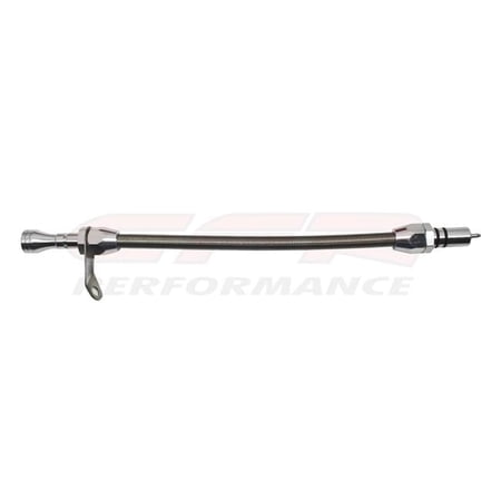 CFR CFR-3101 Cfr Stainless Ford C6 Bell Housing Mount Flexible Transmission Dipstick - Natural