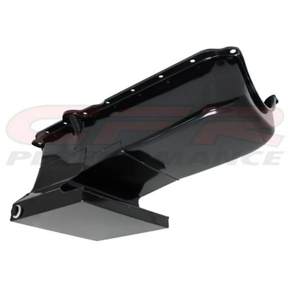 CFR  Drag Racing Oil Pan - Black - Fits 1962-67 Chevy II & Nova 1986-02 Small Block 283-400 V8 Engines