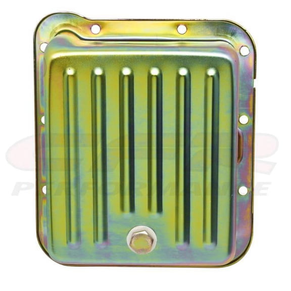 CFR  Ford C4 Steel Transmission Pan - Case Fill Style Deep Sump - Zinc
