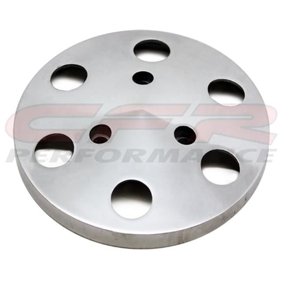 CFR HZ-8849-POL Aluminum Chevy BB Crank Pulley - Polished