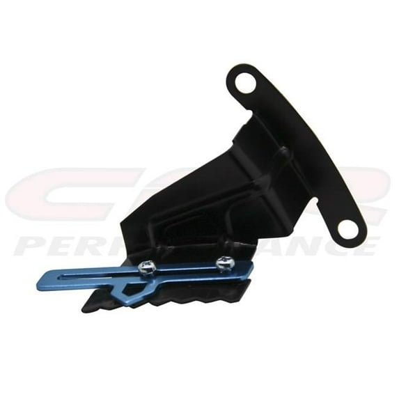 CFR HZ-9179-C 8 in. Chevy Small Block 283-305-327-350-400 Timing Tab with Adjustable Pointer-Chrome