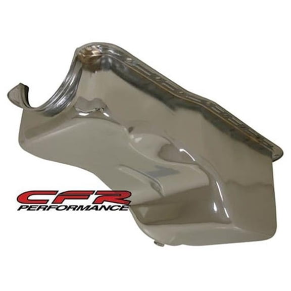 CFR HZ-9532-C 1969-81 Ford Small Block 351W Windsor Stock Capacity Oil Pan - Chrome