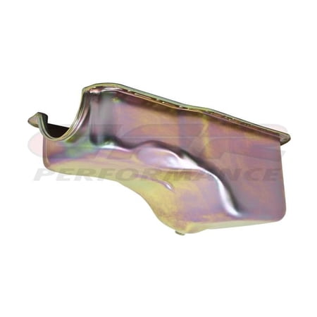 CFR HZ-9532-Z Steel 1969-81 Ford Sb 351W Windsor Stock Capacity Oil Pan - Zinc