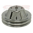 thumbnail image 1 of CFR HZ-9605-C 1969-85 Chevy Small Block Chrome Steel Water Pump Pulley - Long, 2 Groove, 1 of 1