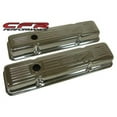 thumbnail image 1 of CFR HZ-9853-C 1958-86 Chevy Small Block 327 Tall Steel Valve Covers - Chrome with 327 Logo, 1 of 1
