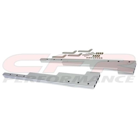 CFR Performance HZ-6061-C Smooth Chrome Billet Aluminum Wire Loom Set - Chevy, Ford & Mopar