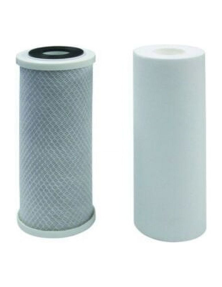 CFS 1 Micron 10"x4.5" Big Blue Whole House CTO, PP Sediment Filter Cartridges