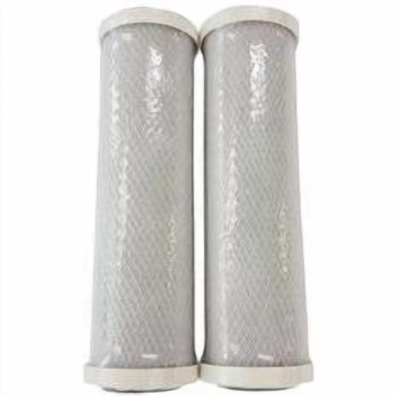 CFS  2 Pack Carbon Water Filter Cartridges Compatible with RIF-5 Models  Remove Bad Taste & Odor  Whole House Replacement Filter Cartridge  0.5 Micron  White