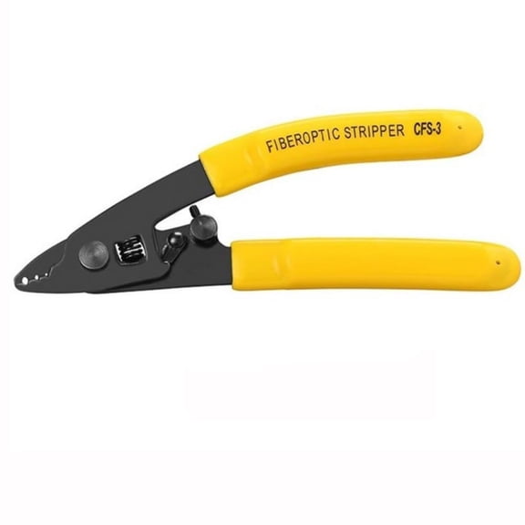 CFS-3 Fiber Optical Stripper Pliers 3-port Wire Strippers Ftth Optic Fast Stripping Pliers Tool Supplies