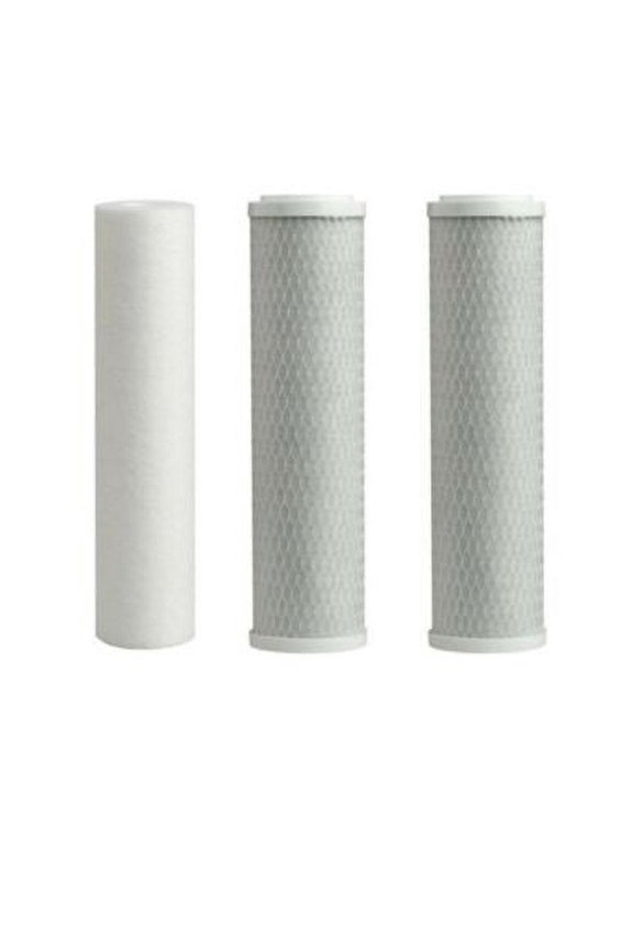 CFS 3 PCS Replacement Water Filter Set Compatible with 10" Filter Housing