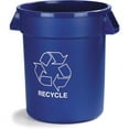 thumbnail image 1 of CFS 341032REC14 32 gal Round Recycle Container - Blue, 1 of 1