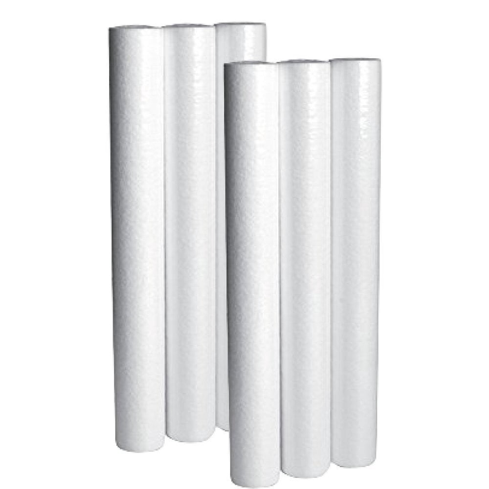 CFS  6 Pack Water Filter Cartridges Compatible with Home Water Filter  Remove Bad Taste & Odor  Whole House Replacement Water Filter Cartridge, 5 Micron - 20" x 2.5", White