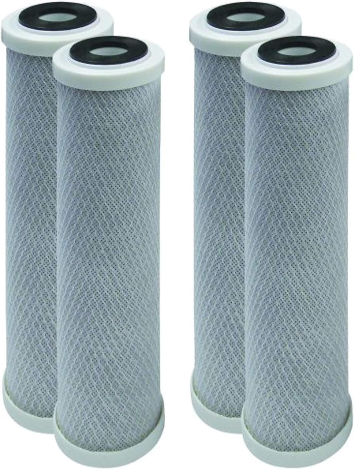 CFS Replacement Water Filter Cartridge Remove Bad Taste Odor 4 Pack