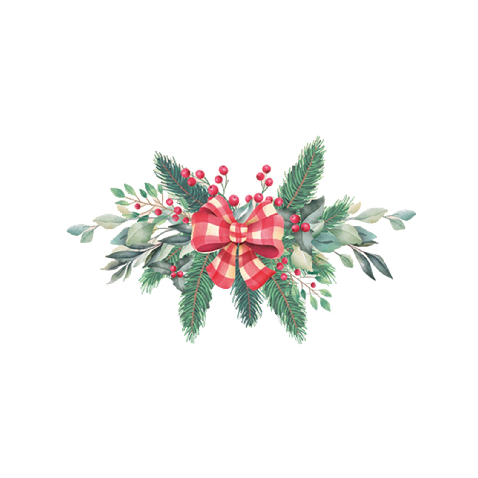 CFS Christmas Removable Switch StickersFunny Santa And Snowman Wall