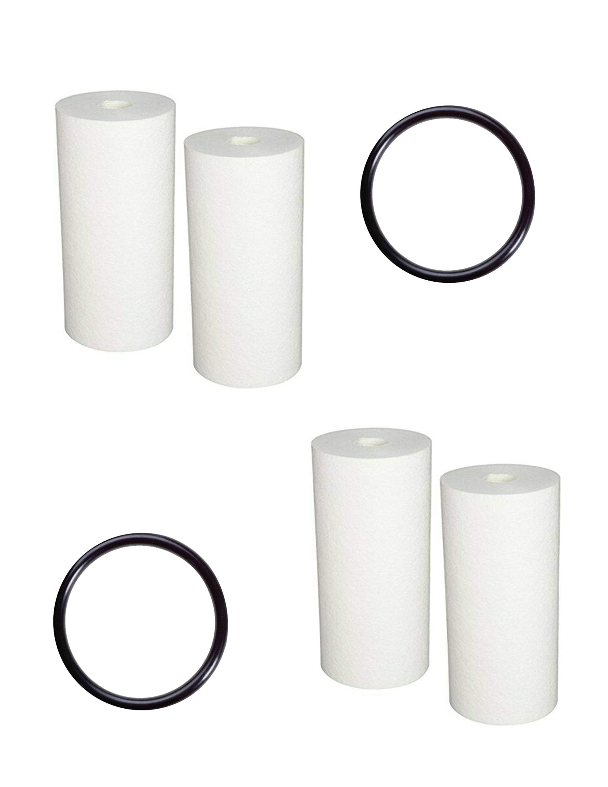 CFS Compatible Filters for GXWH30C, GXWH35F, GXWH40L GE Replacement Filter Cartridges, WS03X10039 Replacement O-Rings