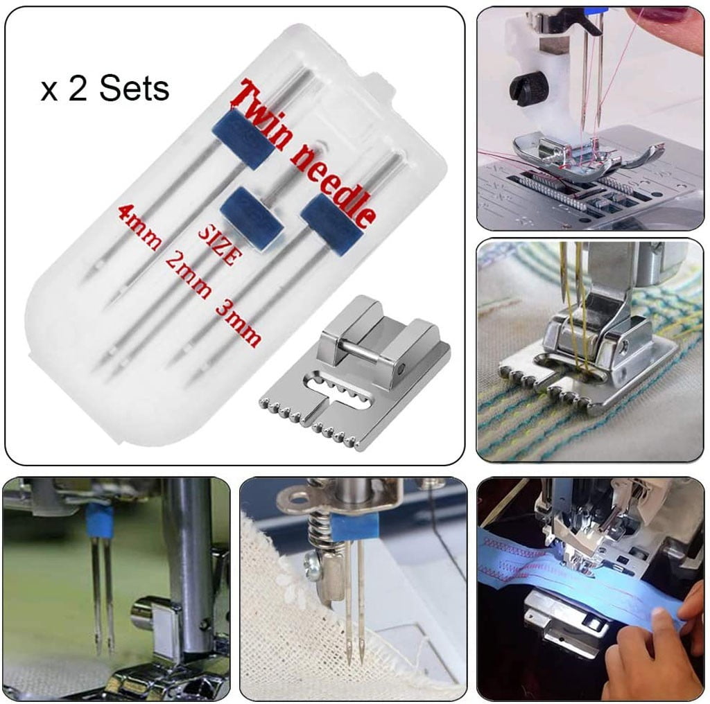 CFS Foot Pintuck 9 Needle 6Pack Presser Twin By with PCS 2 HOWRIN