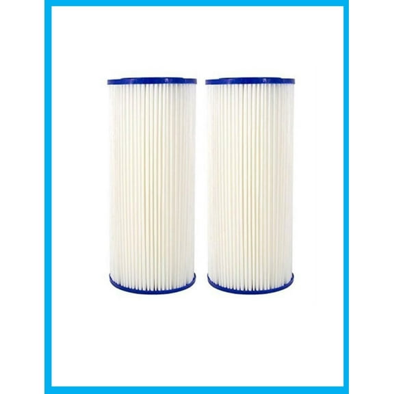 CFS HDX HDX4PF4 Compatible Pleated High Flow Whole House Water Filter: Reduces S