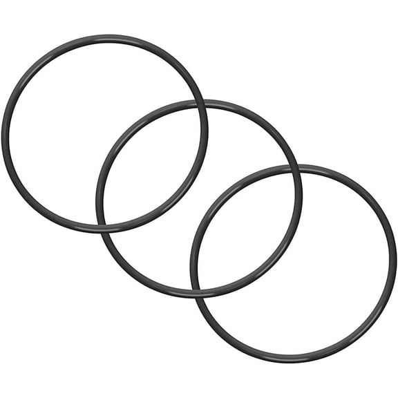 CFS Pack of 3, Premium O-Ring Compatible with HDG4HS4 GXWH40L GXWH35F Models Replacements for Standard Reverse Osmosis Water Filter Housings Quality Material Black