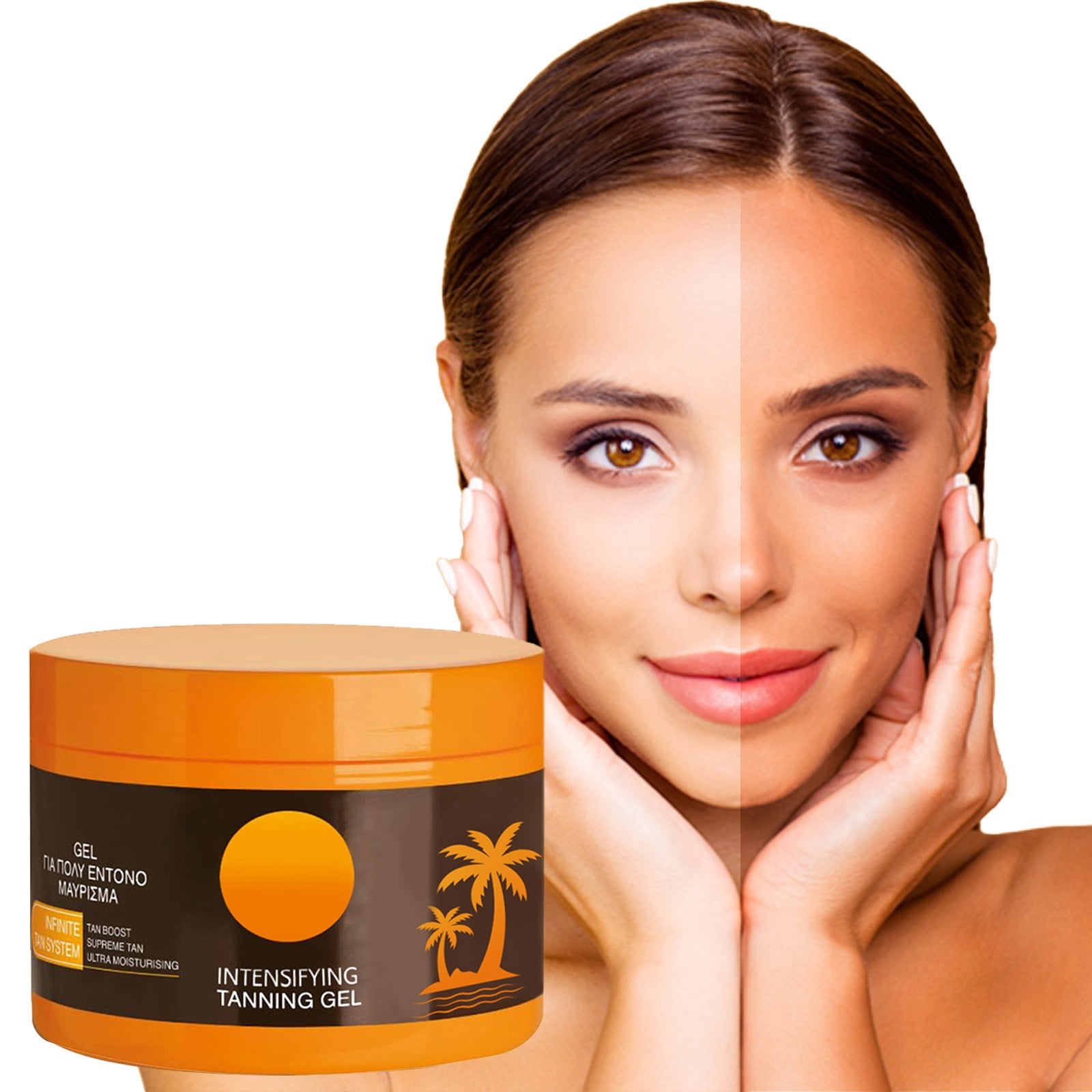 CFS SYS Intensive Tanning Gel 150g Tanning Gel Outdoor Seaside Tanning Bronzer Hydrating