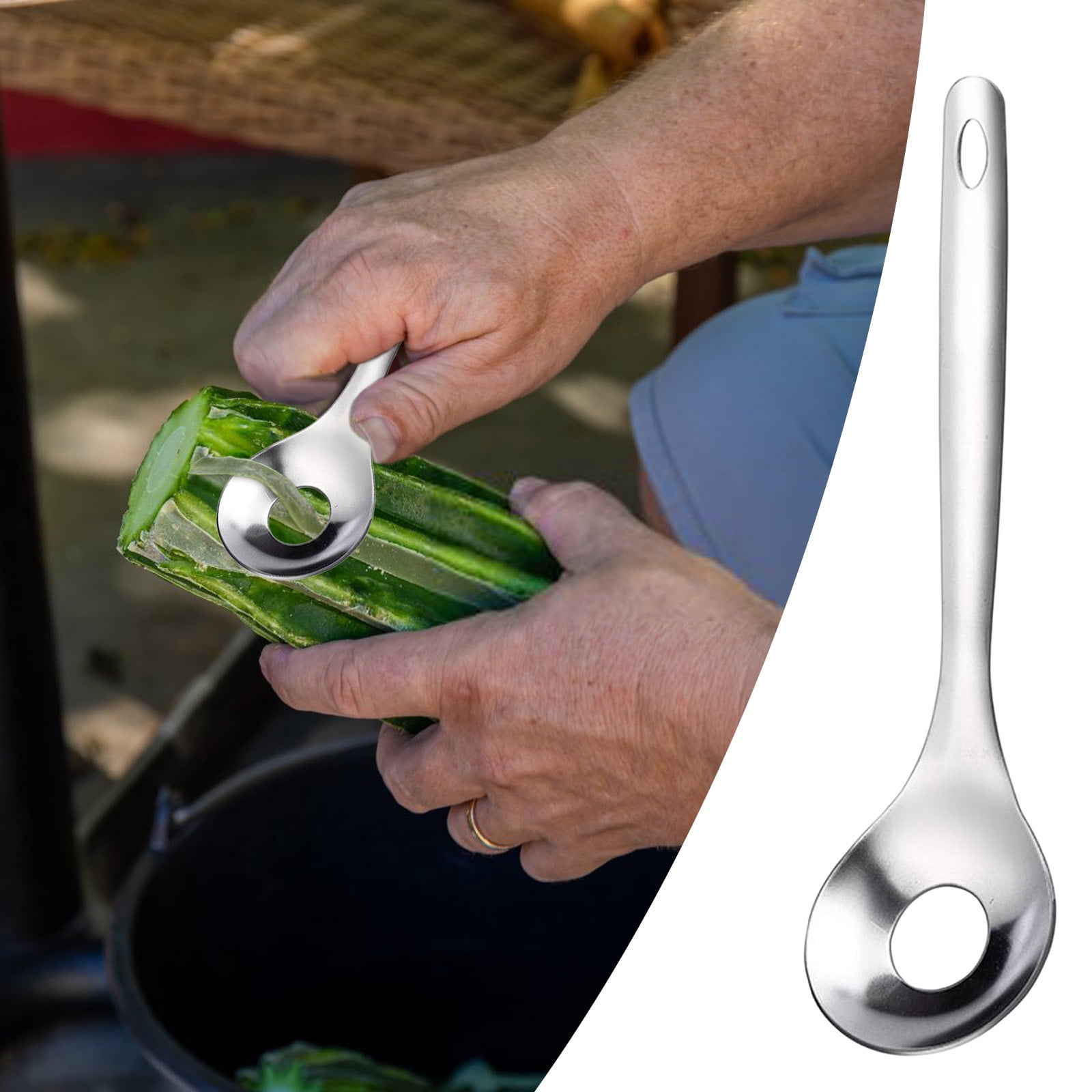 CFS Stainless Steel Cactus Peeler And Meatball Maker