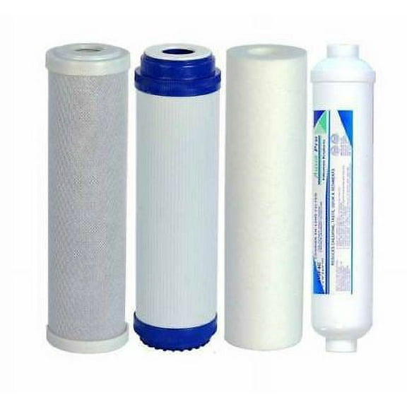 CFS Universal Compatible Reverse Osmosis Filter Replacement Set (4 Pieces- NO me